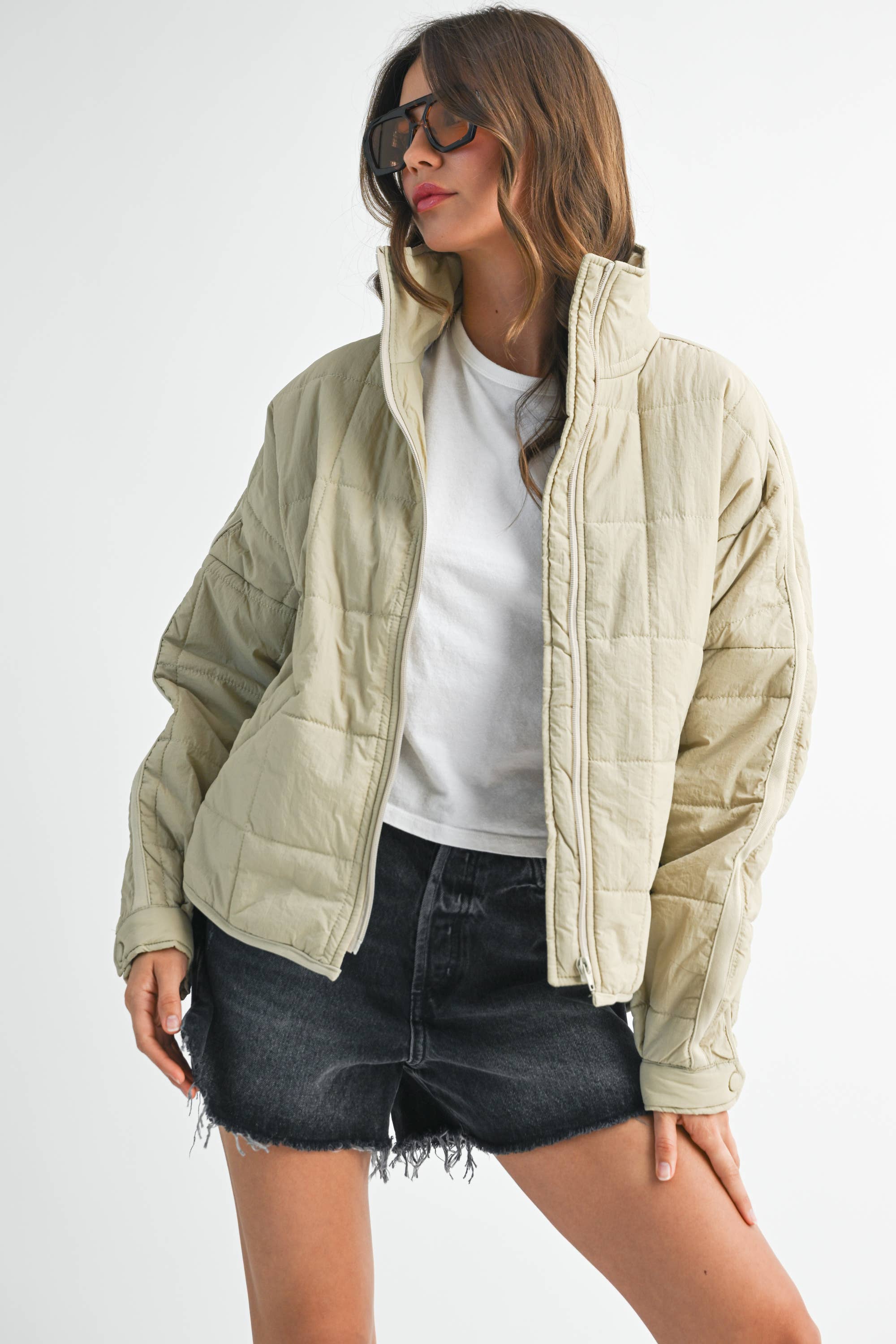 AEMI + CO - Wholesale Puffer Jacket - Women's - 5106EK Bebe Puffer Jacket17