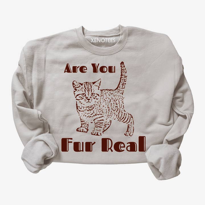 Kitty veut savoir Sweatshirt pour femmes et hommes amateurs de chats pour la vente par Xenotees