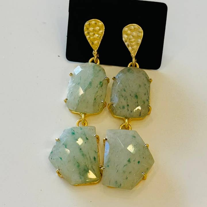 Pendientes Declaración Haylee para venta al por mayor de Gemajesty Jewellery