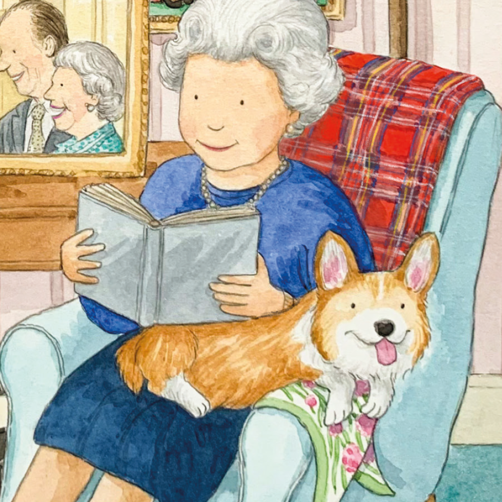 Nice Things by Helena - Wholesale Art Print - Our Wonderful Queen - (A4 hand signed print)1