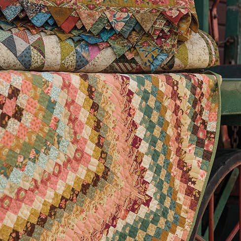 Laundry Basket Quilts - Wholesale Stationery/Notecard Set - Patches of Scraps Quilt Note Cards3