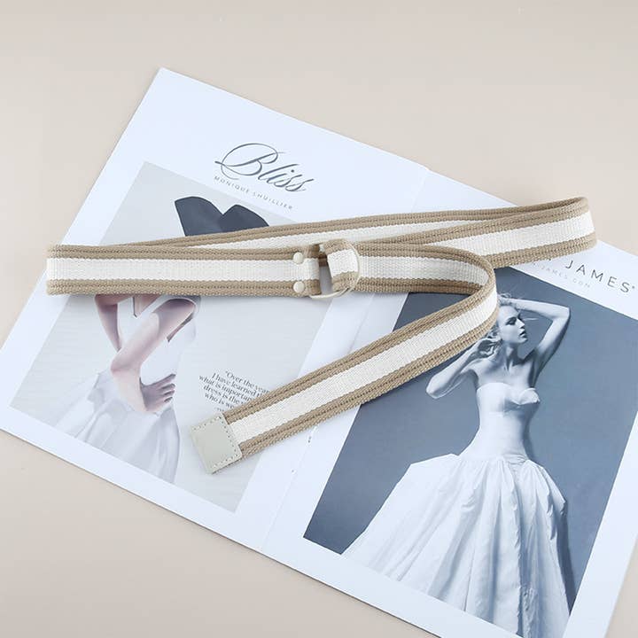 NINEXIS - Vente Ceinture – femme - CWABE0957_CEINTURE ARTISTIQUE ÉTENDUE EN TOILE HIP-HOP3