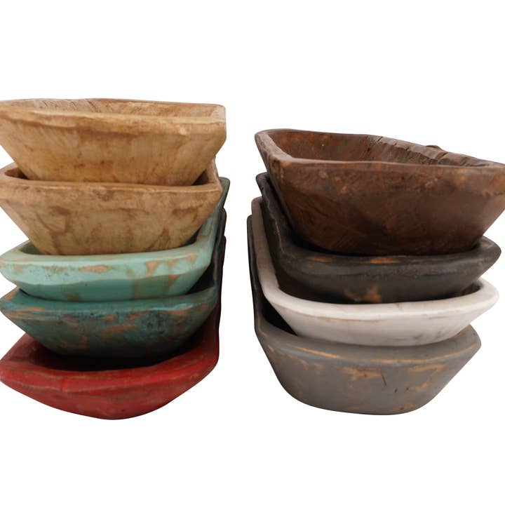 My Amigos Imports – wholesale Dekorativ tallrik/fat/skål – Liten Baguette Brödskål-Heminredning #2 -trä-6x20 tum3
