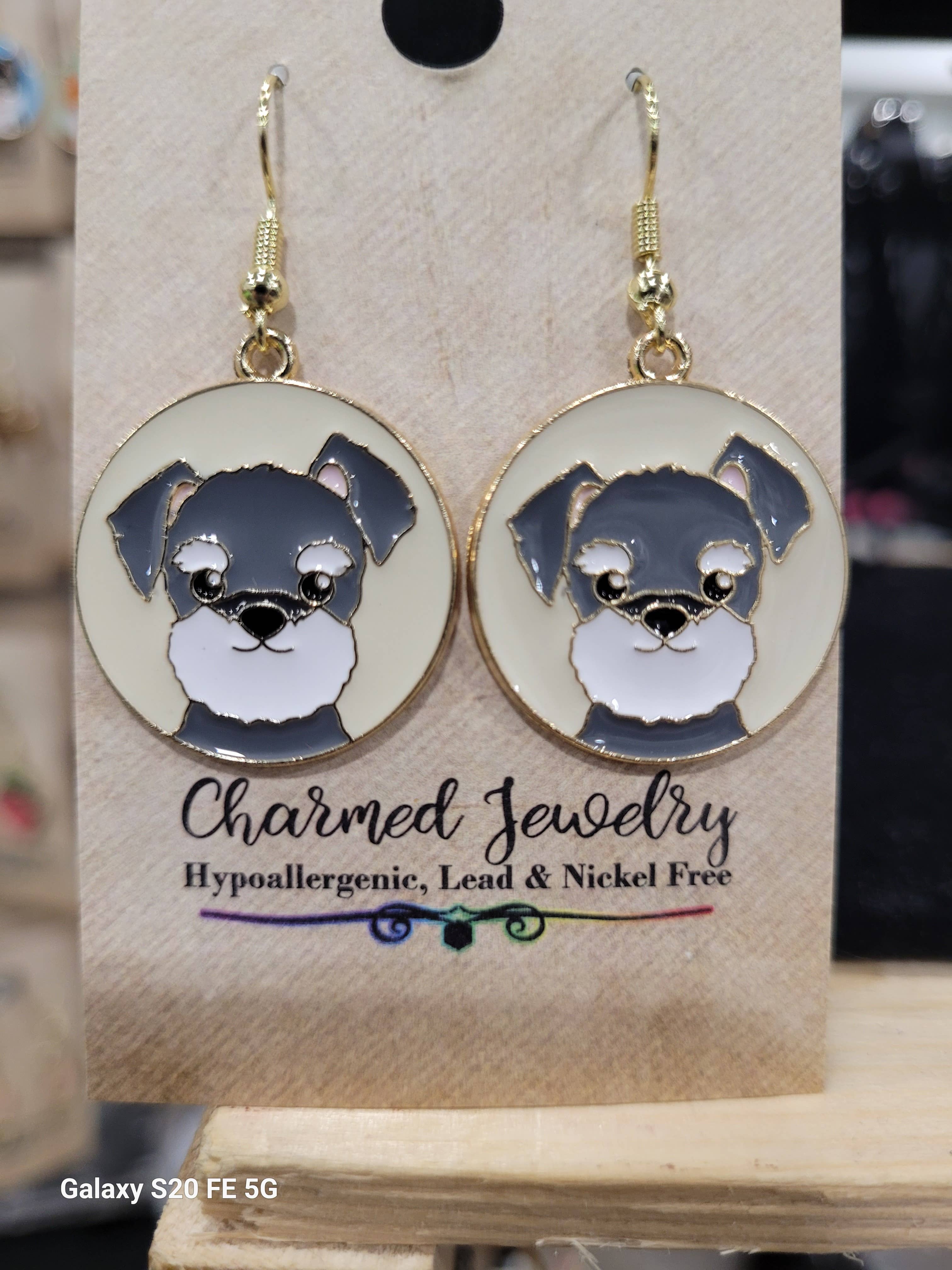 Con-Quest Crafts - Wholesale Dangle Earrings - Cat & Dog Earrings & Necklaces15