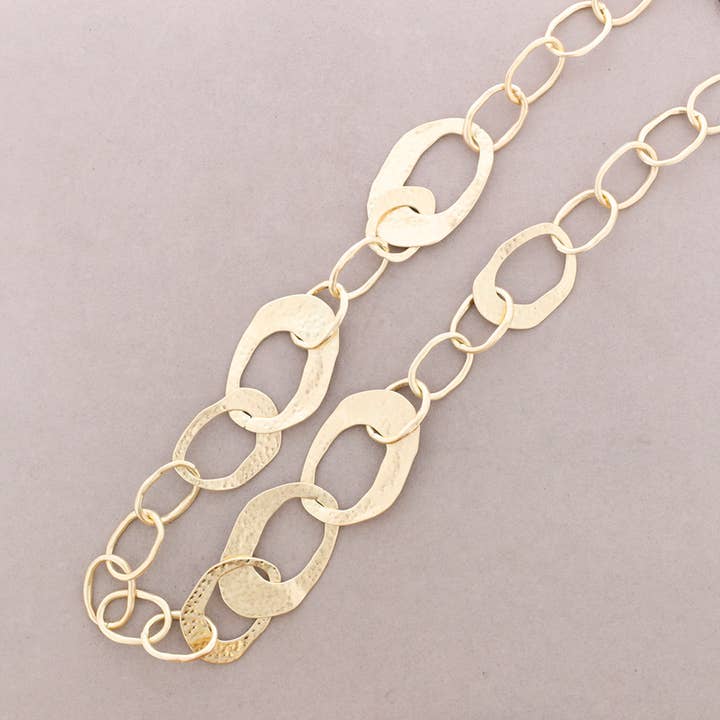 Collar Largo Eslabones Metal para venta al por mayor de Sonata