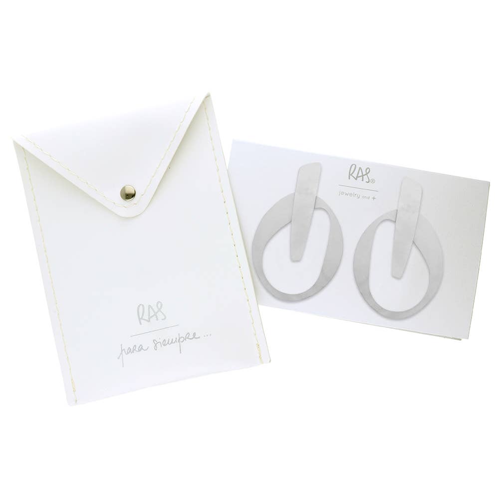 RAS - Wholesale Dangle Earrings - Too Much Plus Silver Plated Big Pendants1