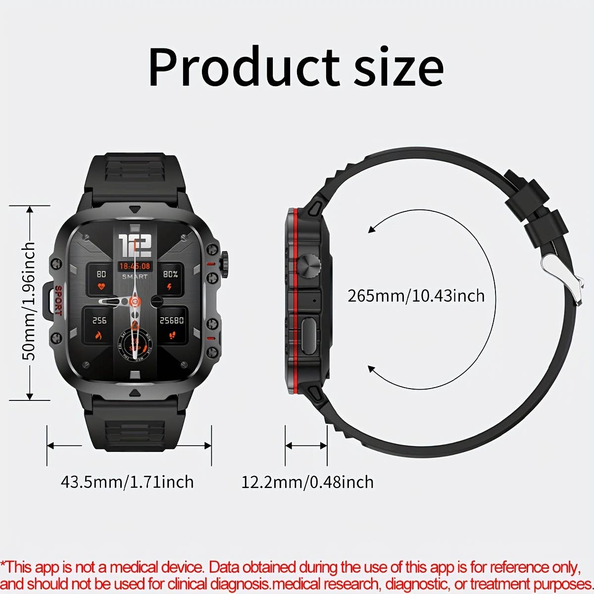 Shop Celino – Großhandel Armbanduhr – Herren – Smartwatch für Herren mit Sprachassistent und Sportmodi7