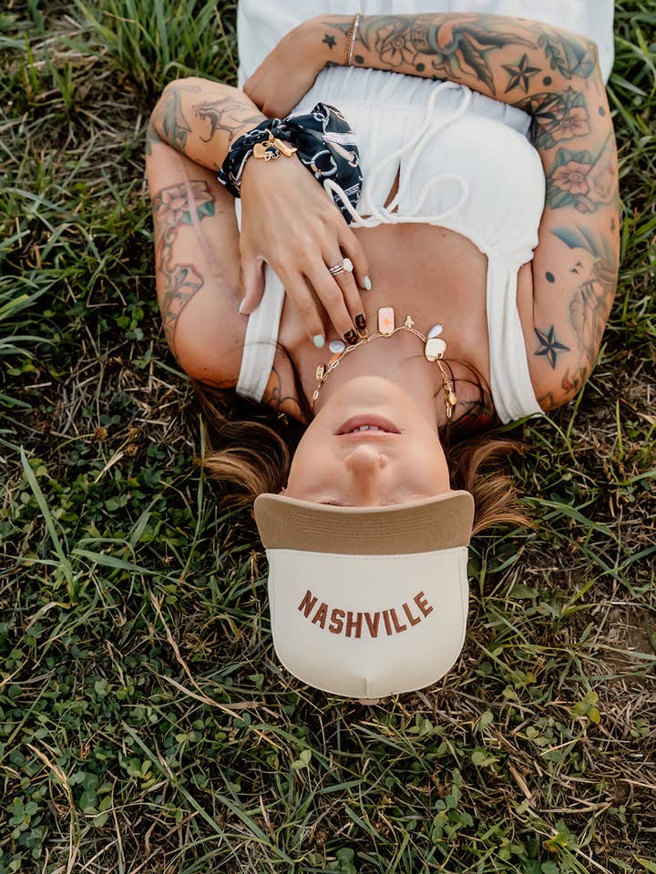 NASHVILLE upside down - Embroidered cap for wholesale by Taylor River Ranch