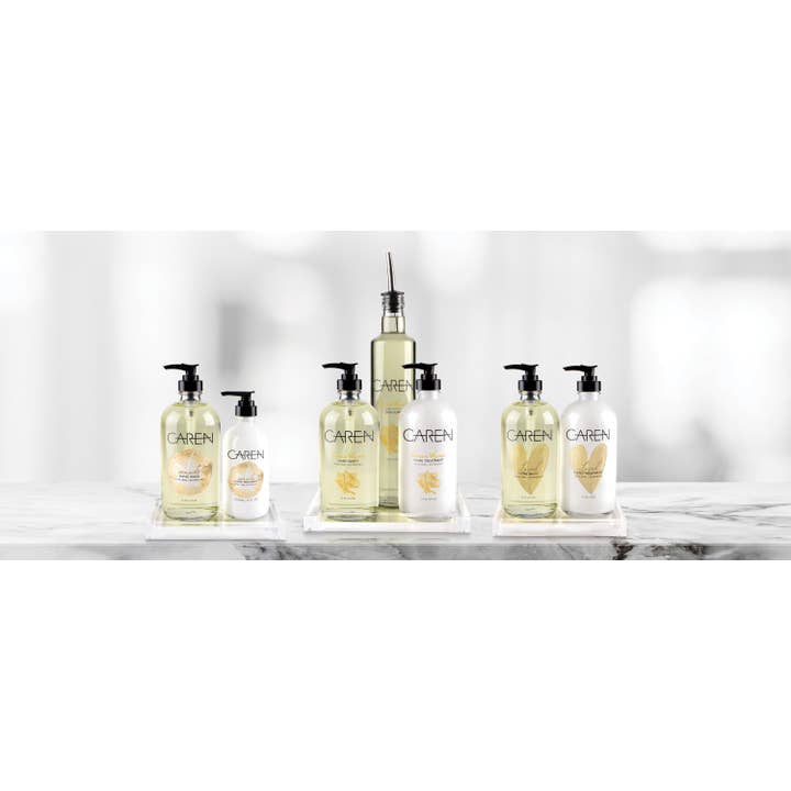 New! Elegant Lucite Tray | Medium for wholesale by Caren Products