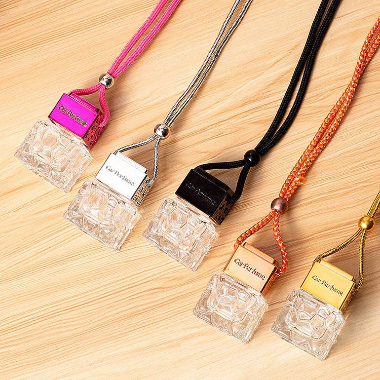 Candles Meta - Wholesale Car Freshener - Unisex - 10ml Water Cube Design Car Perfume Pendant Empty Bottle5