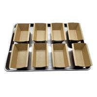 Kitchen Supply Wholesale - Wholesale Baking Dish - Mini Loaf Paper Baking Pan 50-Pack, 4 x 2 x 2 Inches6