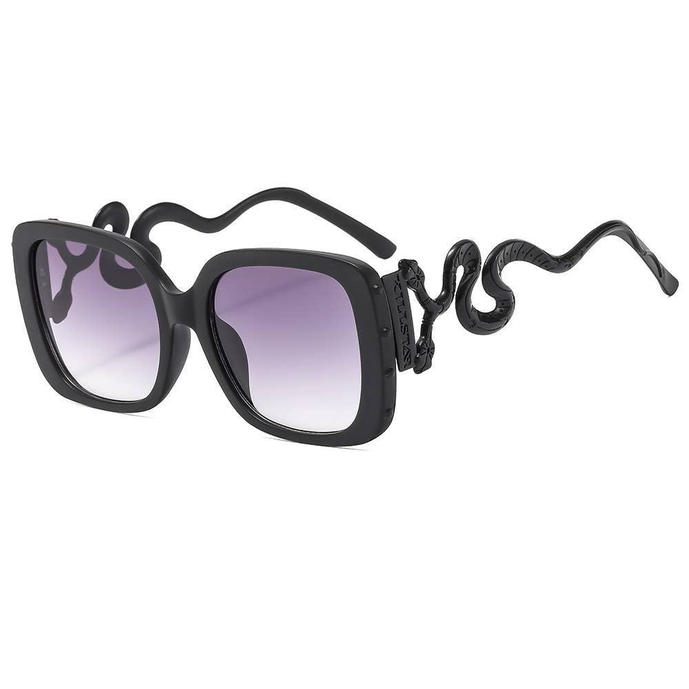 SALINA TRADING INC - Wholesale Sunglasses - Women's - Women's Retro Gothic Double-Headed Snake Sunglasses6
