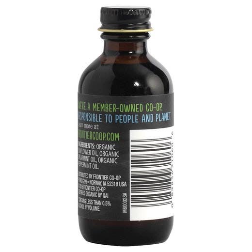 Frontier Co-op - Wholesale Flavored Syrup - Frontier Co-op Organic Mint Flavor, 2 fl oz2