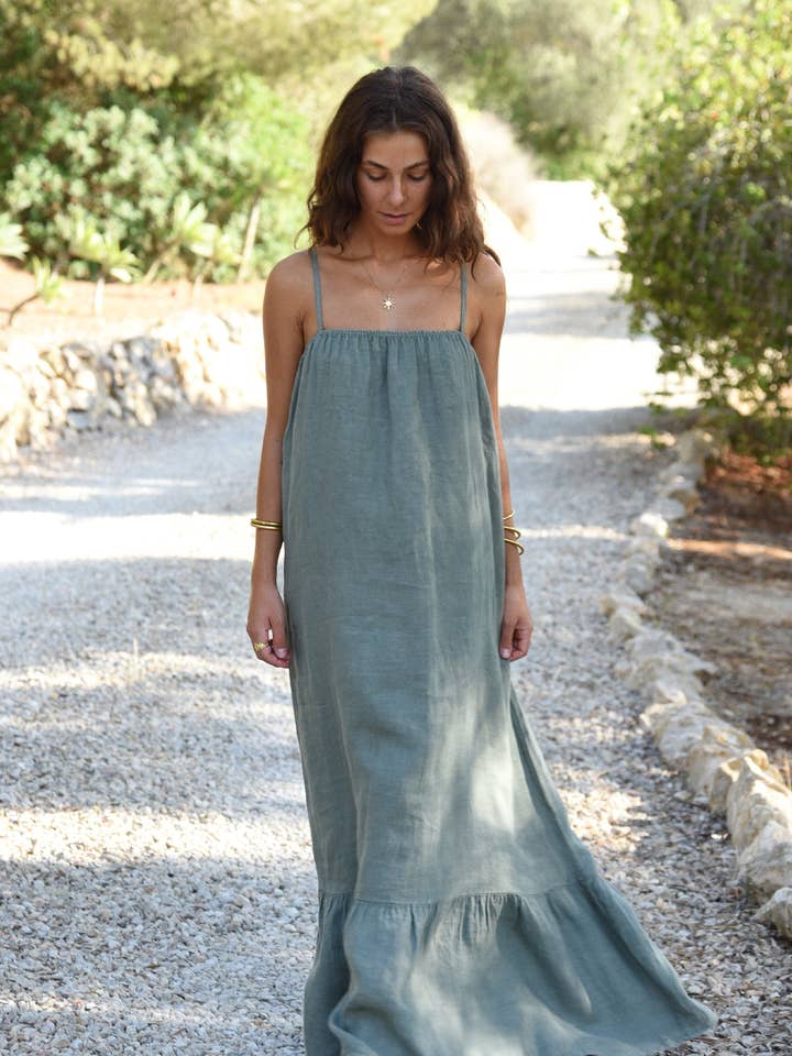 The Mali Dress // Fern for wholesale by Beachwood The Label