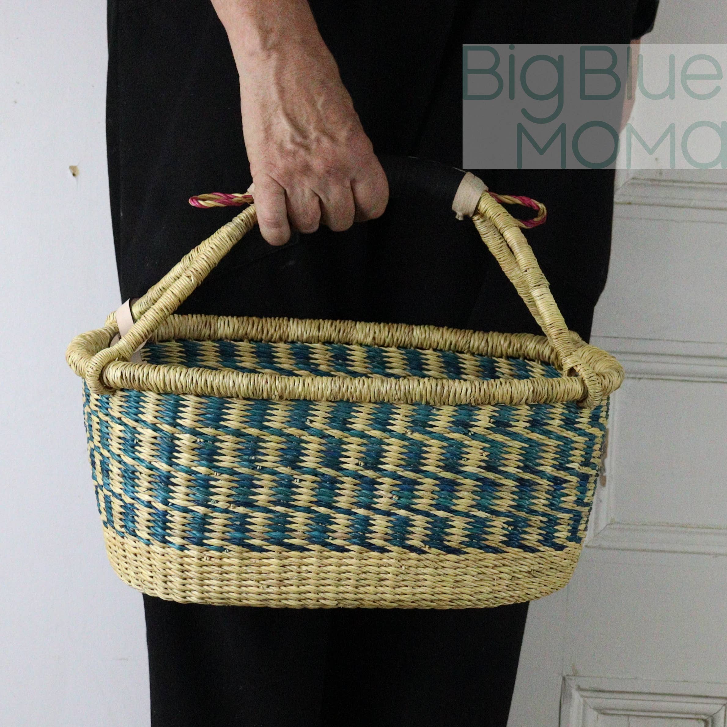 Big Blue Moma - Wholesale Basket - Bread Basket - Traditional Palette22