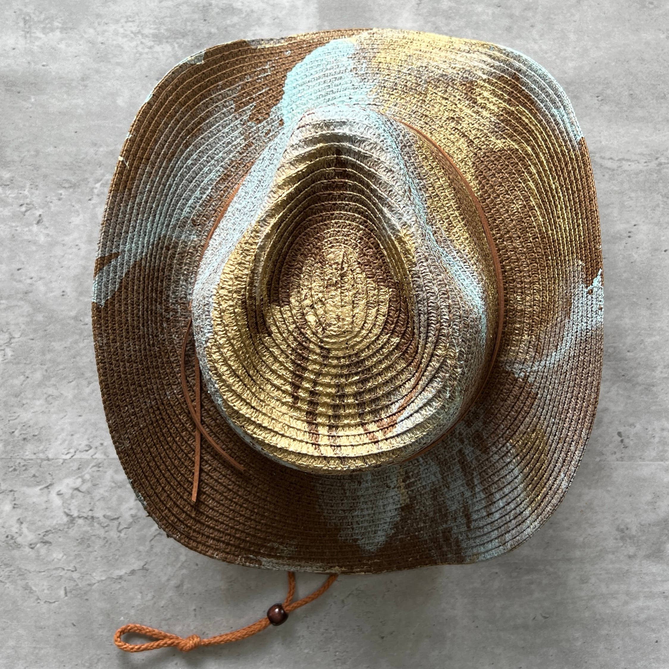 Nymf by Collette - Wholesale Cowboy Hat - Women's - Marbled Straw Cowboy Hat9