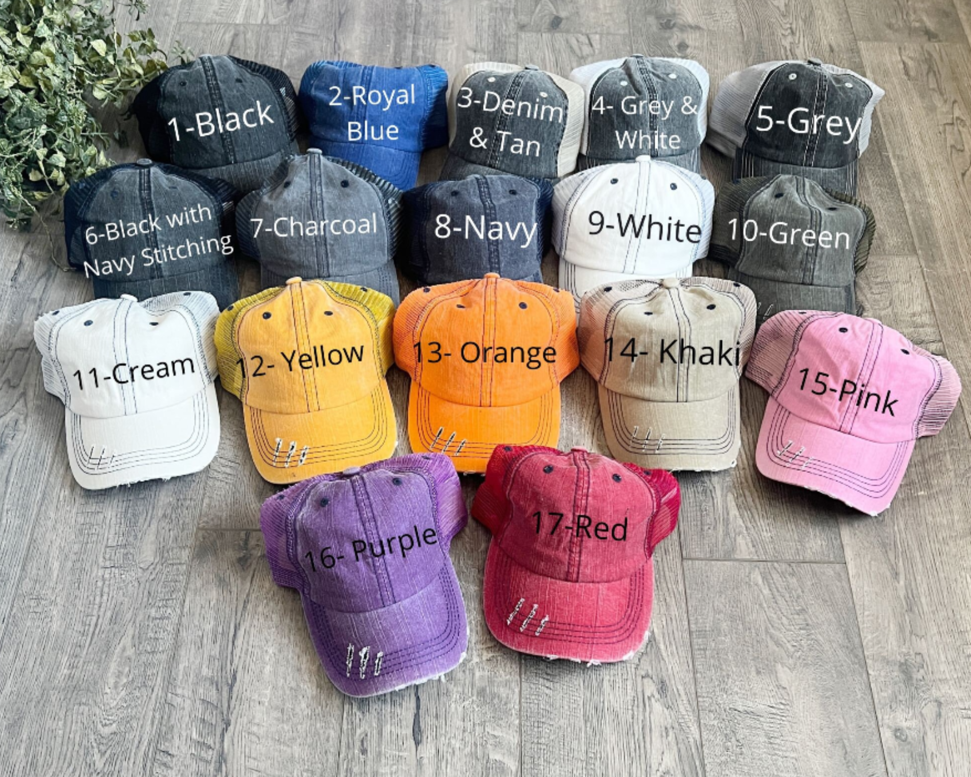 La Bella Rose Boutique - Wholesale Trucker Hat - Unisex - Embroidered Team Hat – Personalized1