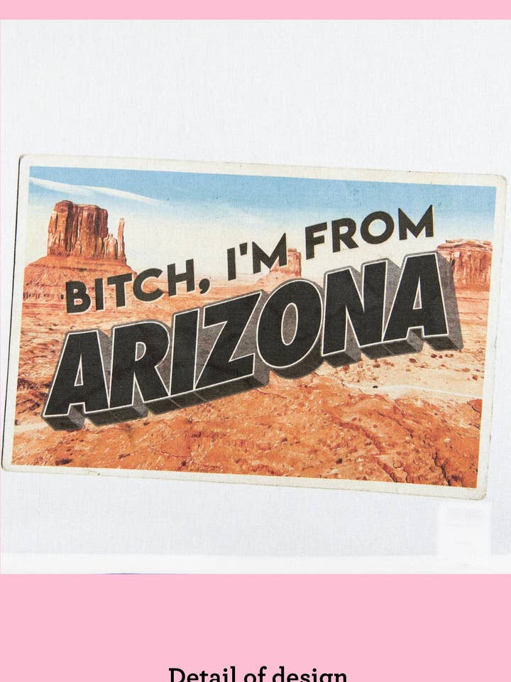 Cadela, eu sou do Arizona Dishtowel por atacado de Bad Grandma Designs