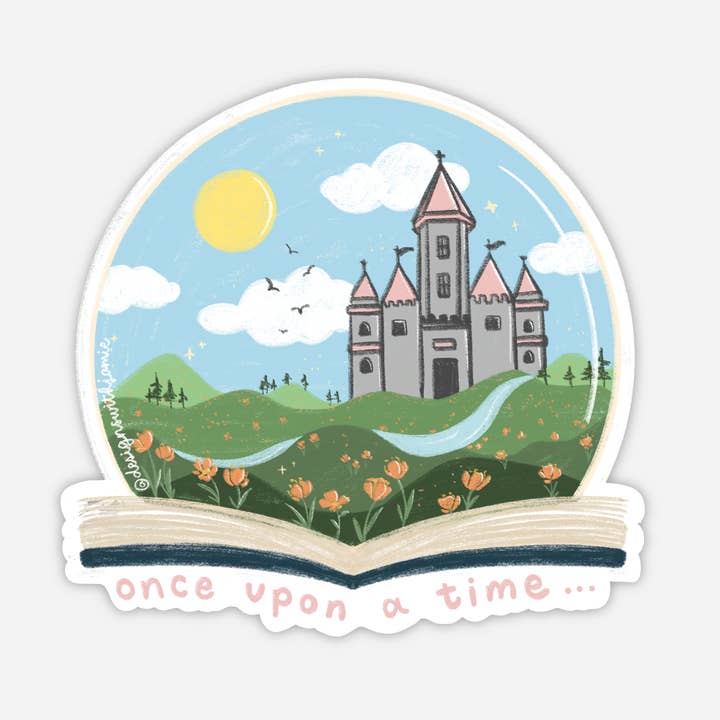 Designs with Jamie - Wholesale Sticker - Once Upon a Time Sticker