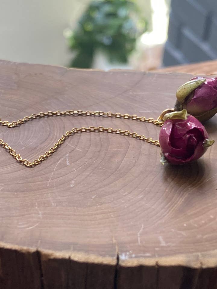 Brincos Rose Threader por atacado de Lakoo Designs