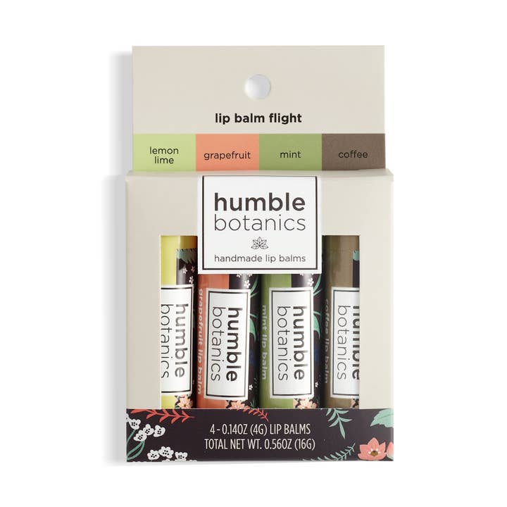 Botanics Lip Balm Flight for wholesale by Humble Organics