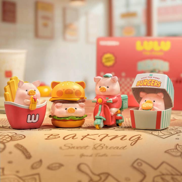 LuLu the Piggy -Burger Express Movable Series (Blind Box) and other Purchase Wholesale halal burger. Free Returns & Net 60 Terms on Faire trending on Faire.
