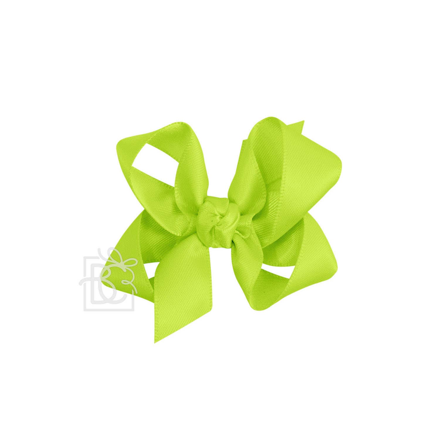 Beyond Creations, LLC - Wholesale Hair Bow - Kids - SATIN BOW ON CLIP194