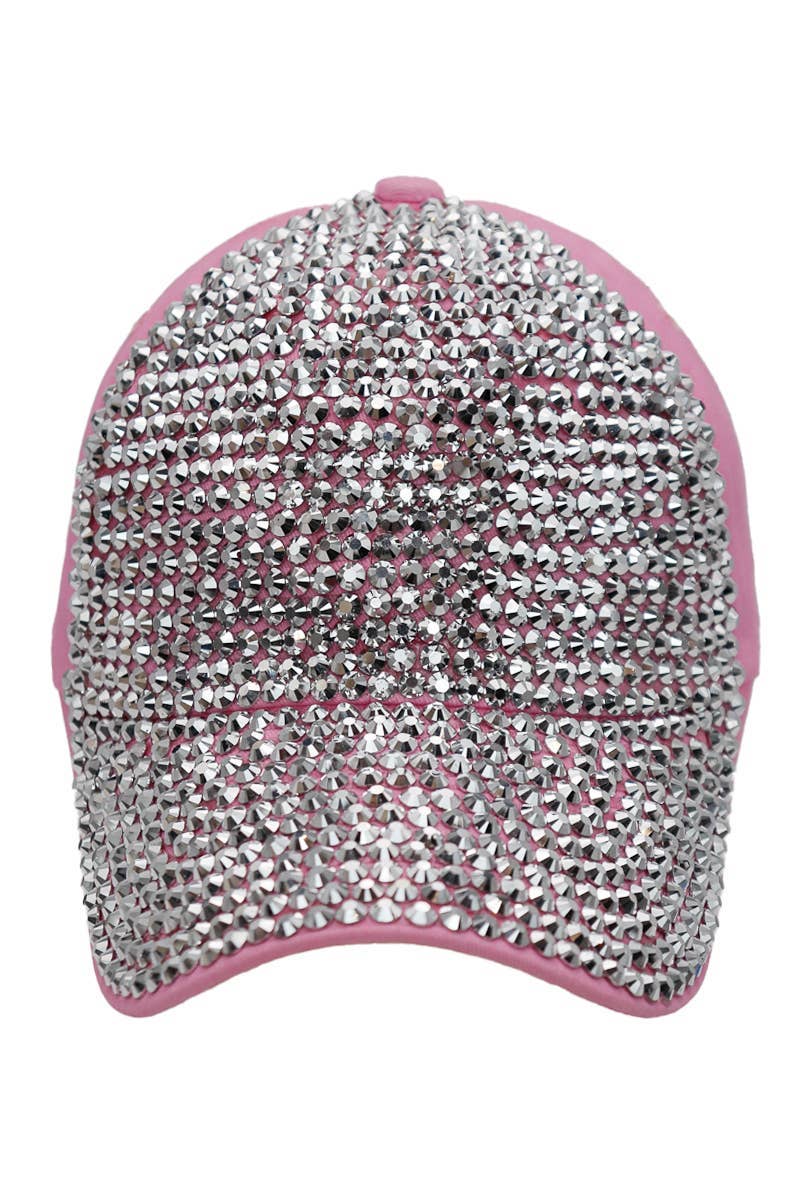 Cap Zone – wholesale Baseballkeps - Dam – Full Bling Rhinestone Twill Bomullsbasebollkeps13
