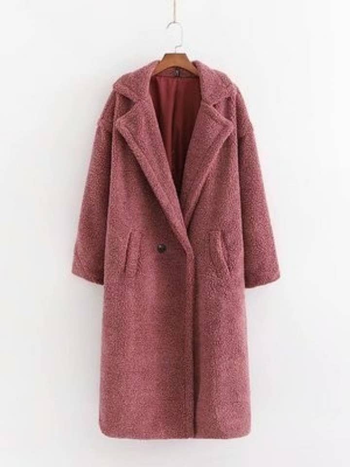 safistyle - Wholesale Fur/Faux Fur Coat - Women's - Teddy Coat with Notched Lapels22