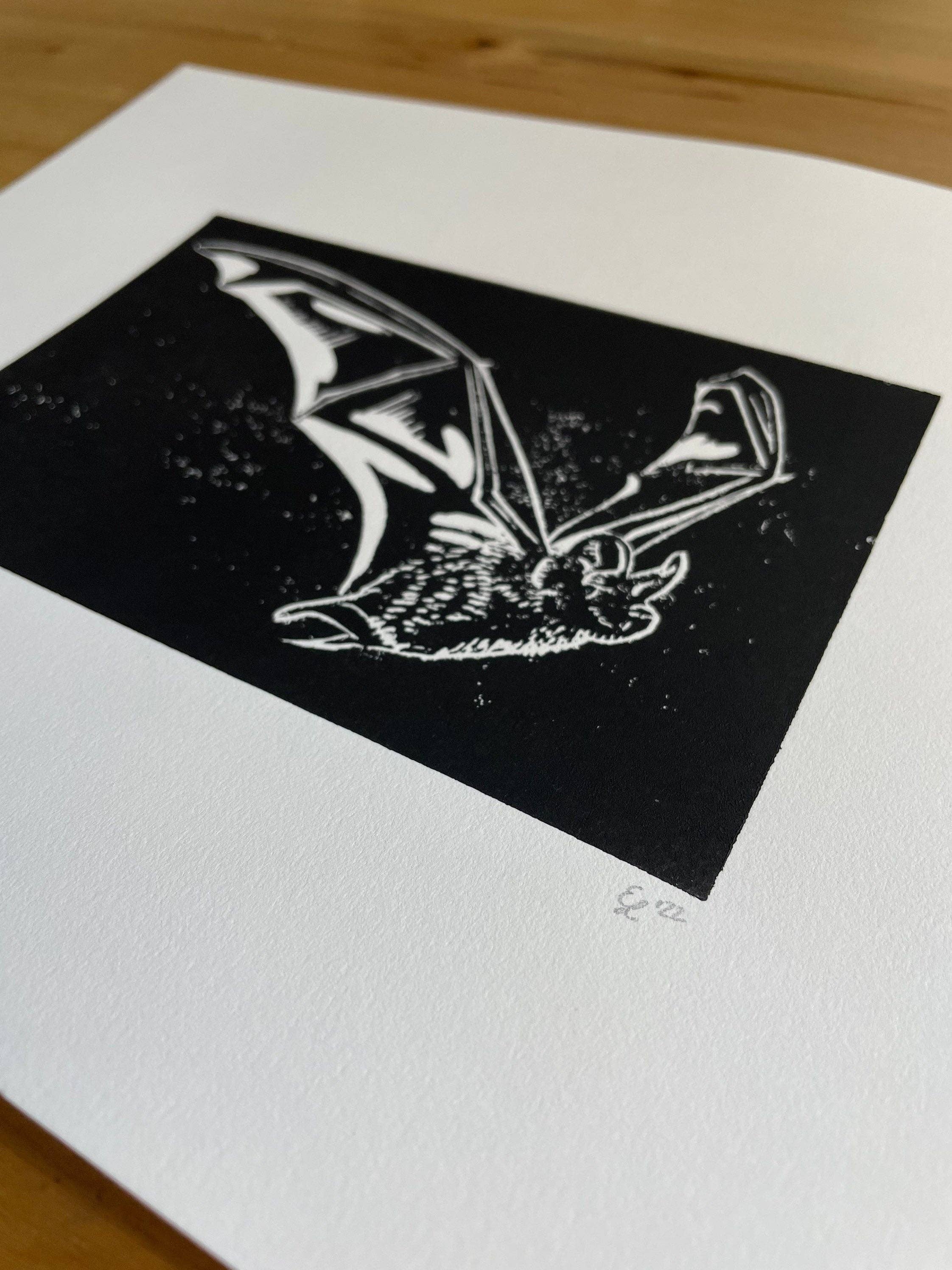 Fiber & Brimstone - Wholesale Art Print - Bat II3