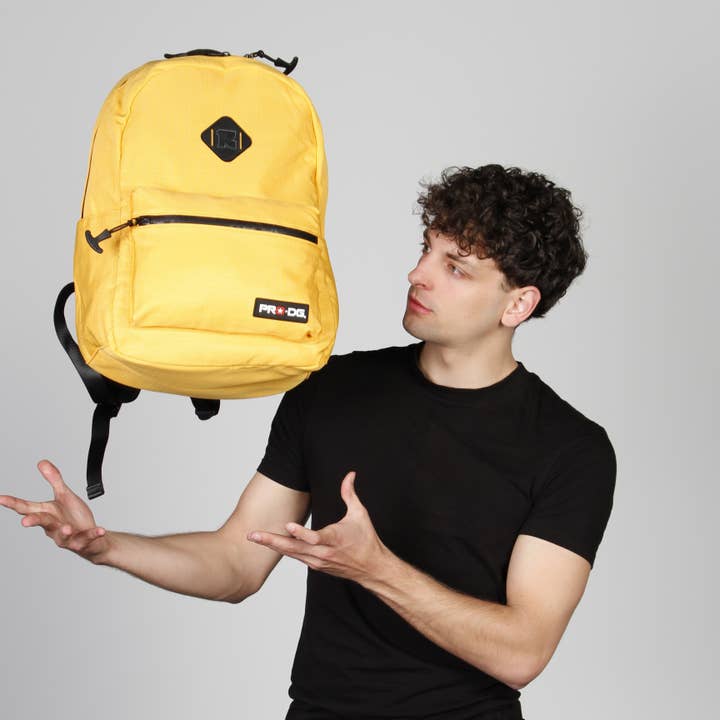 KARACTERMANIA - Wholesale Rugzak - Heren - PRODG Yellow-Smart rugzak, geel2