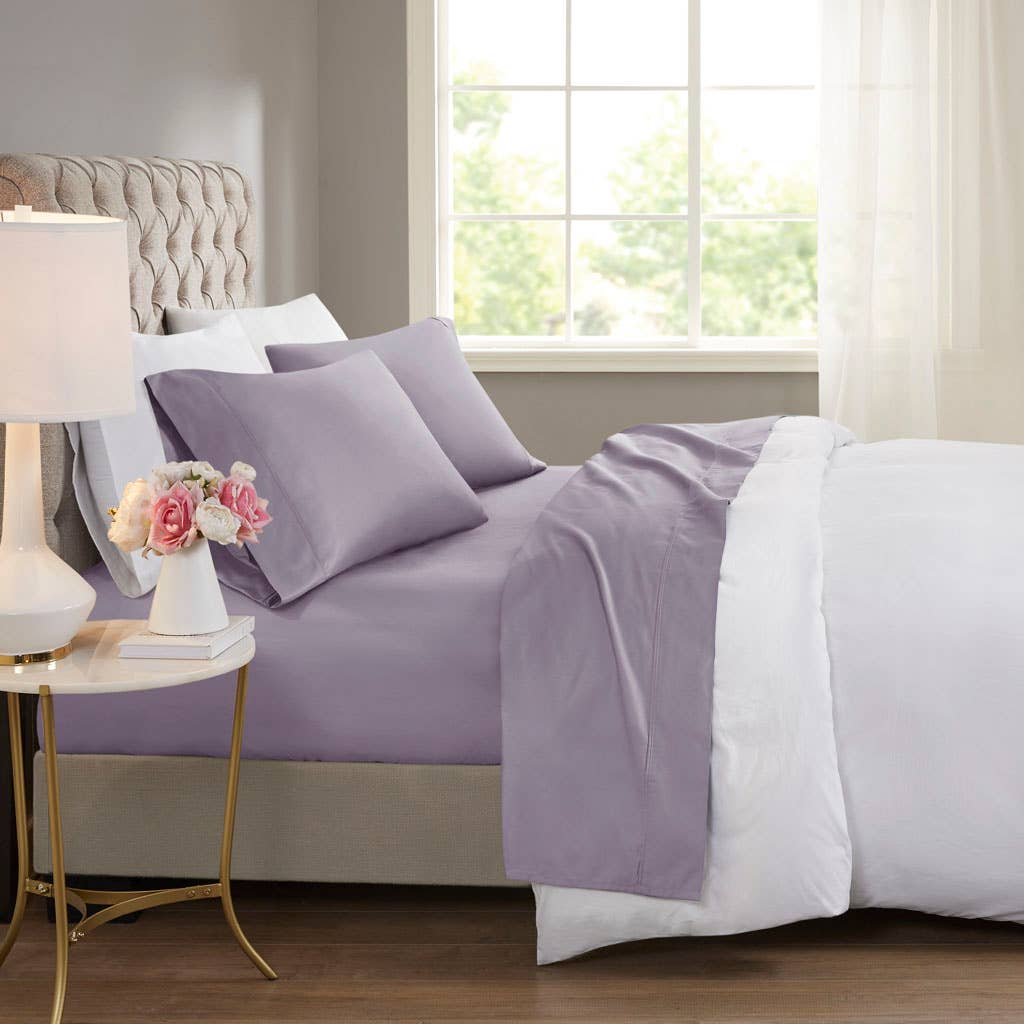 Olliix - Wholesale Sheet Set - Cooling 600 Thread Count 4 Pieces Cotton Sheets Set9