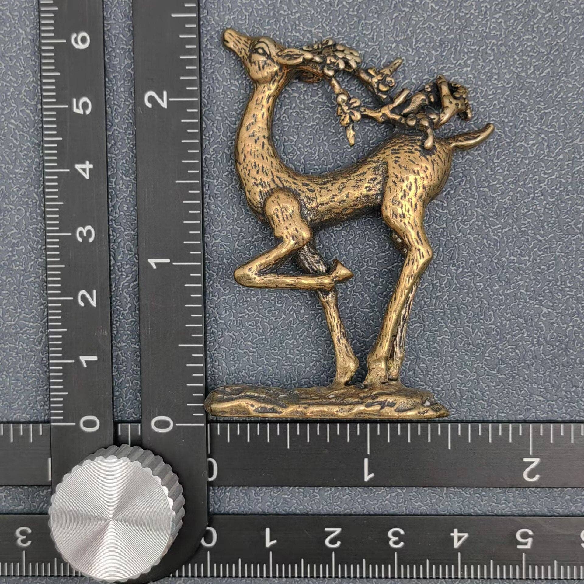 Mio Queena - Wholesale Decorative Figurine - Brass Deer Desktop Ornaments Decoration6