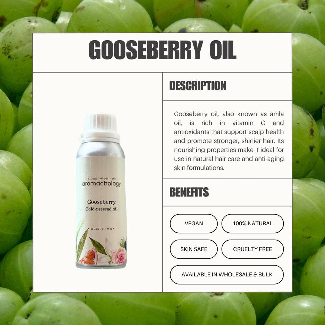 Aromachology - Wholesale Hair Oil - Gooseberry Oil For Hair - Wholesale and Bulk1