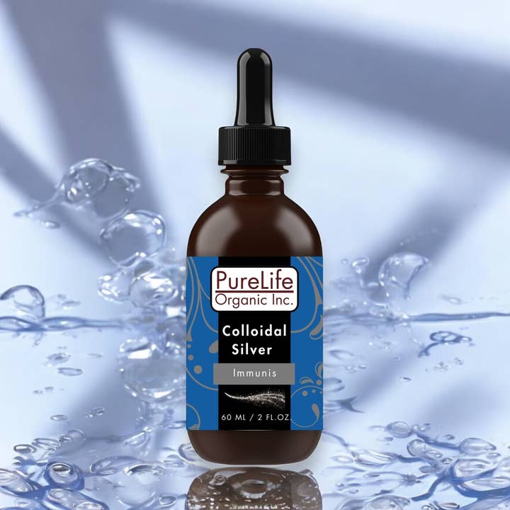 PureLife Organic Inc - Wholesale Oral Supplement/Vitamin - Colloidal Silver 15 ppm - Immune Support3