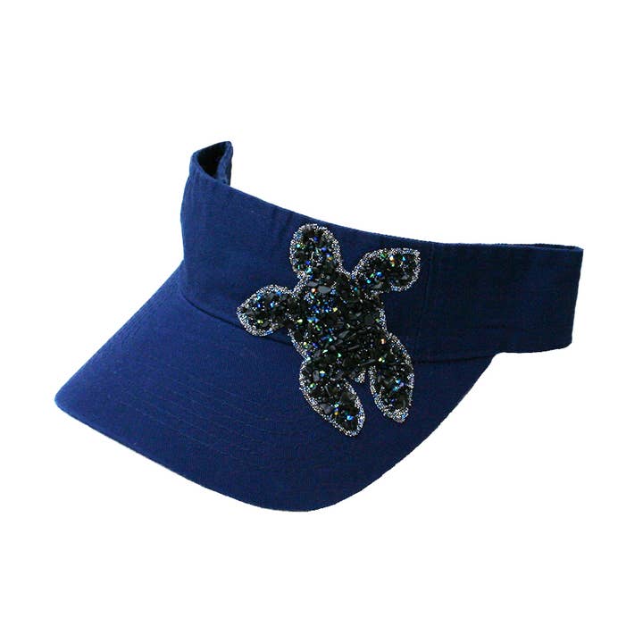 CRYSTALLIZED TURTLE VISOR for wholesale by The Alabama Girl