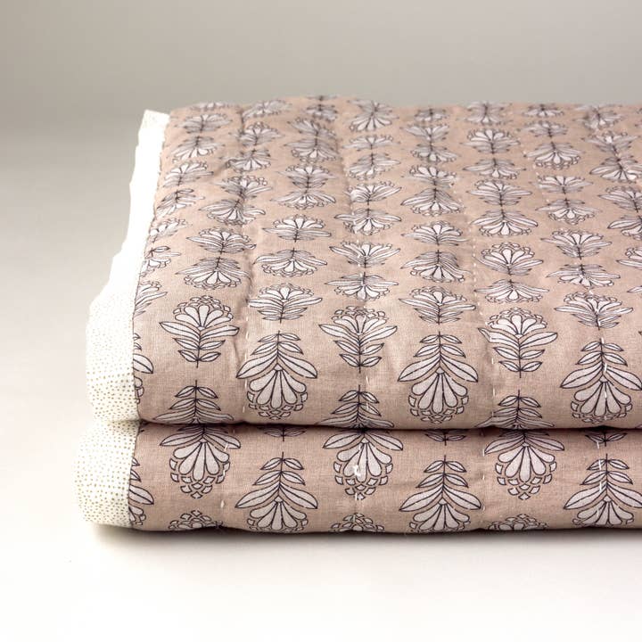 Co.House Designs - Wholesale Quilt - Charlie Block Print Quilt15