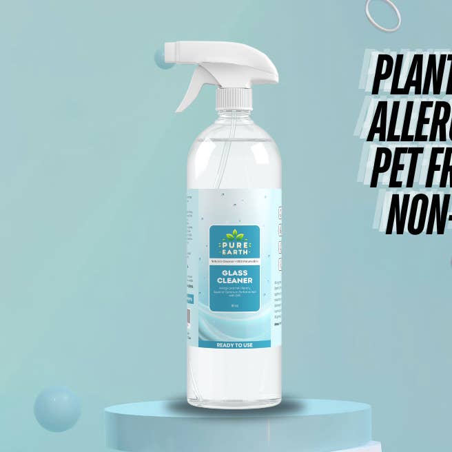 Plant-Based Glass Cleaner for wholesale by Pure Earth Naturals