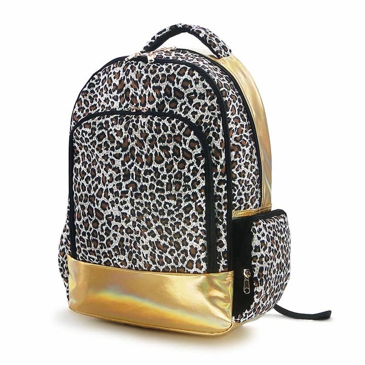 K200 | SAC À DOS CLASSIQUE POUR L'ÉCOLE - ANIMAUX & GÉOMÉTRIQUE pour la vente par RED TO PURPLE LLC