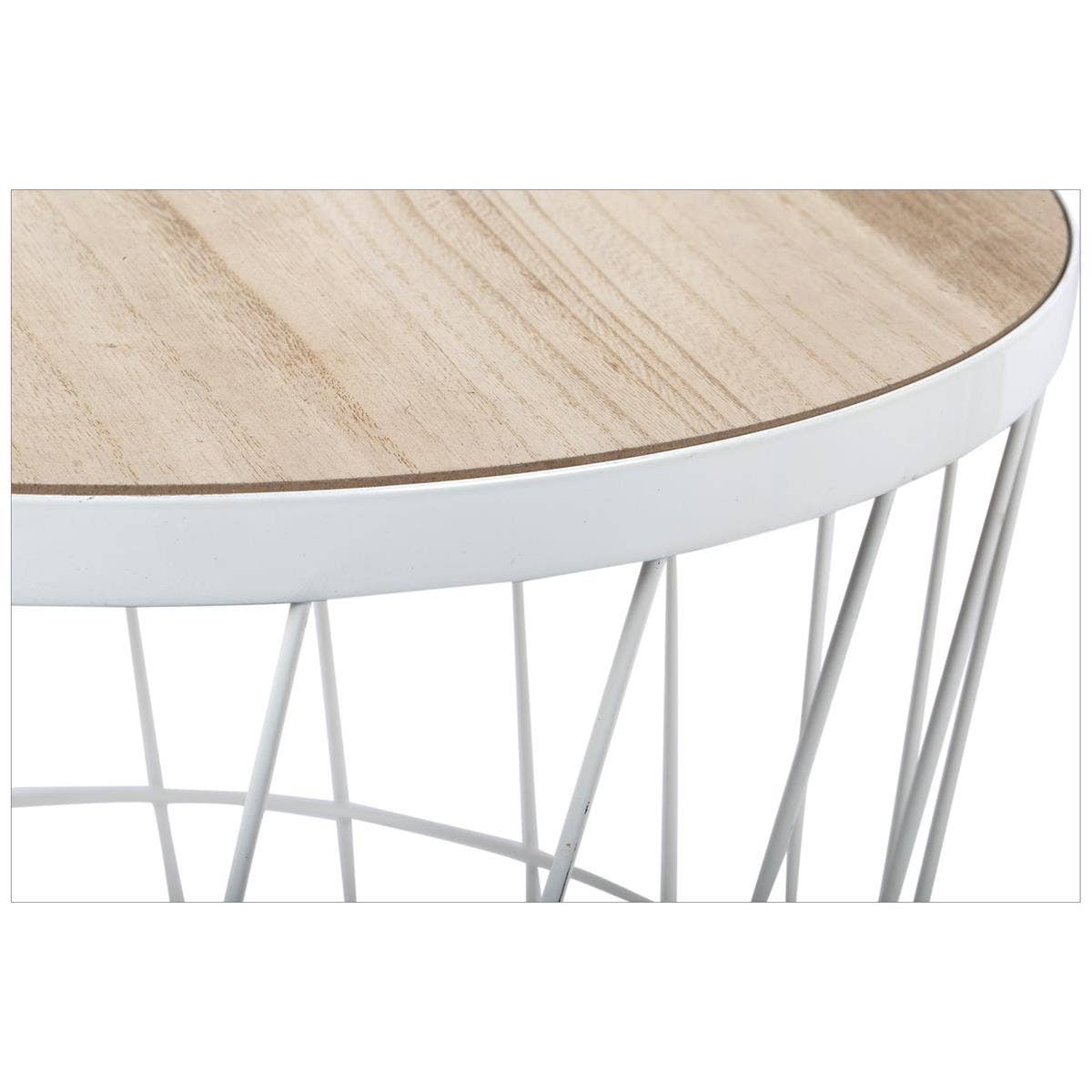 Truu Design - Wholesale Side Table - Truu Design Wire Side Table, 15"D x 16"H, three colors7