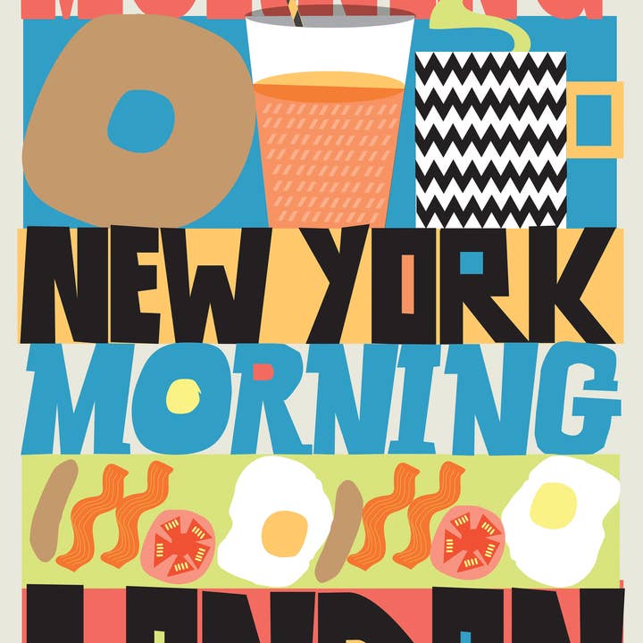'Morning NY' Giclée-tryck för wholesale av RUDE