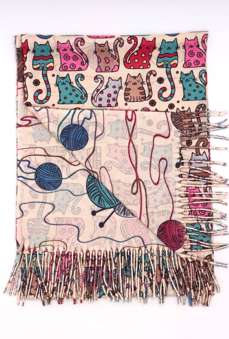 LIL' MOON - Wholesale Scarf - Women's - #LM2362 scarf2