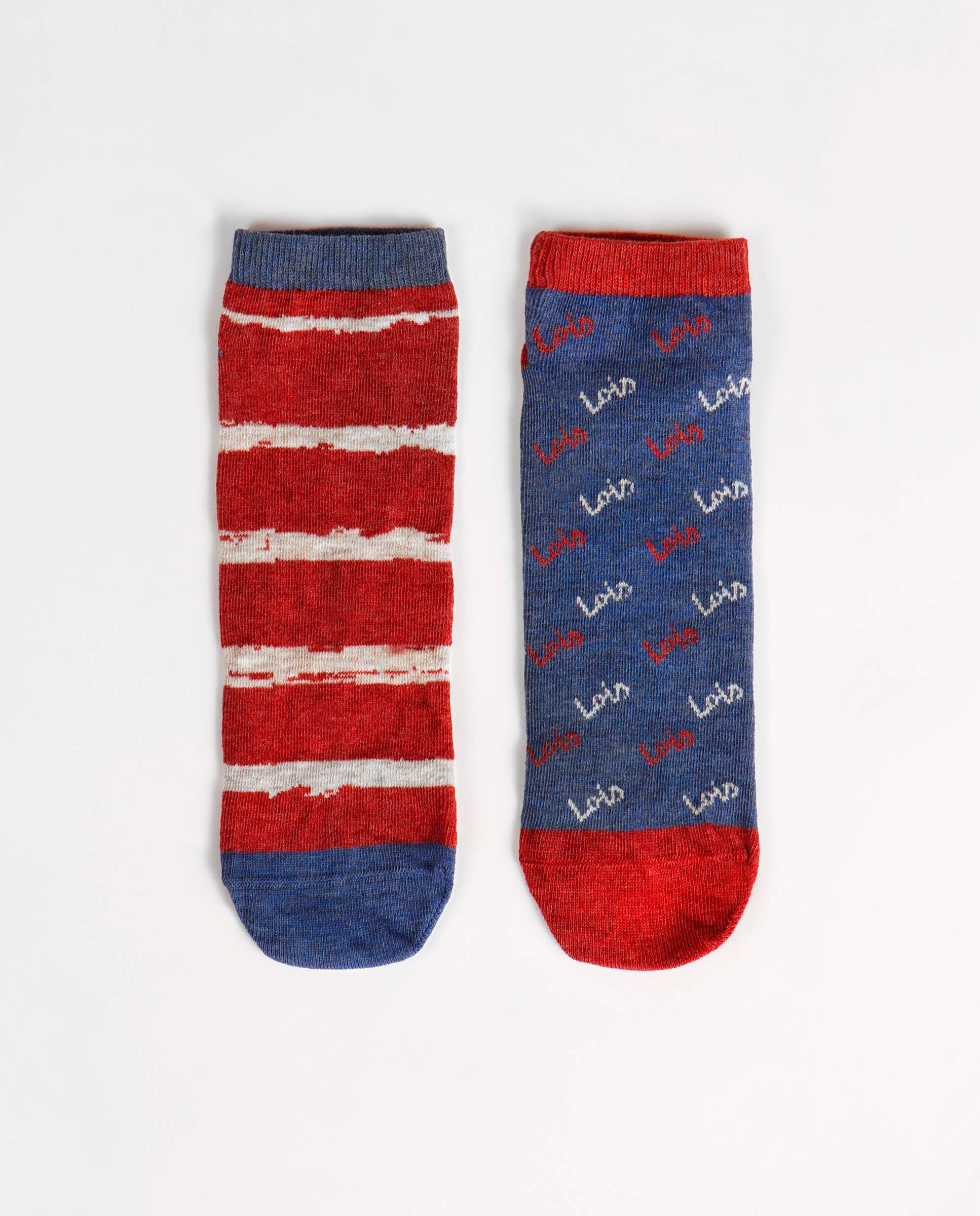 ASSORTIMENT LOIS Lois Stripes enkelsokken voor heren, (doos met... voor groothandel op Faire0