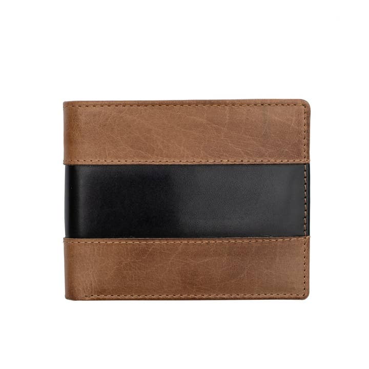 PRIMEHIDE - Wholesale Wallet - Men's - Columbia RFID Bifold Leather Wallet - 1113