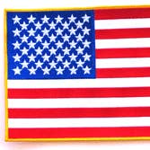 US Flag 10" x 6 1/2" for wholesale by Military Patches & Pins