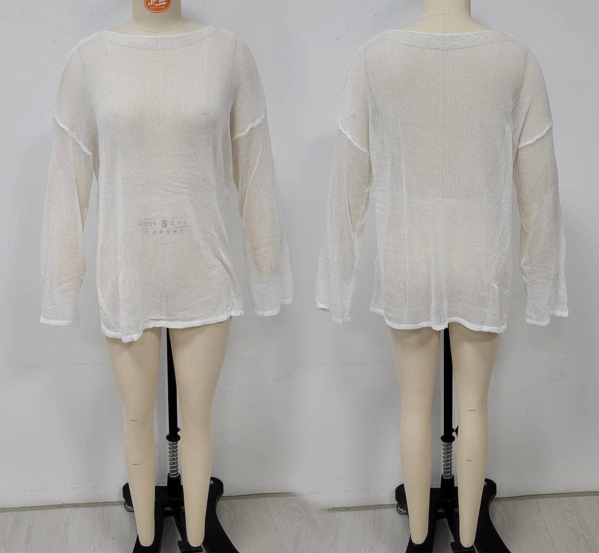 Hope & Sunshine - Vente Cache-maillot – femme - Haut de plage fendu à épaules dénudées17