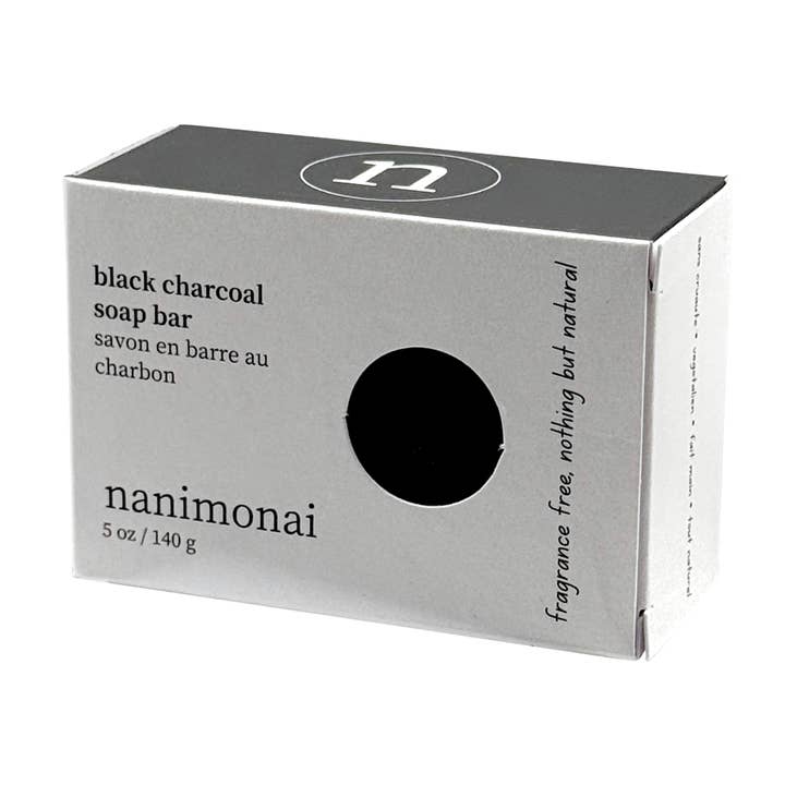 Nanimonai Skincare - Wholesale Bar Soap - Black Charcoal Soap Bar5