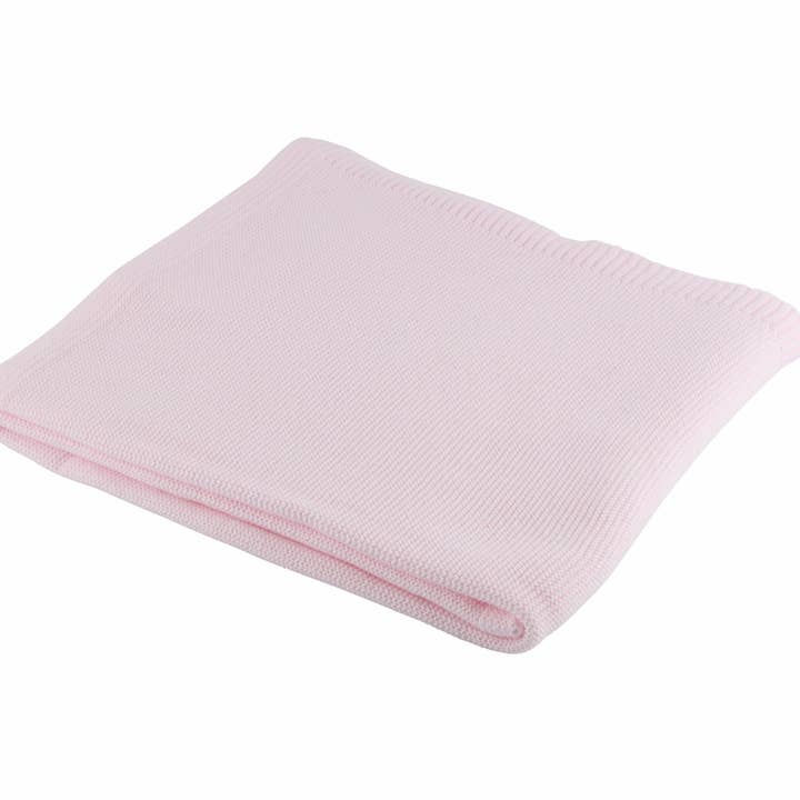 100% KATOENEN ROZE DEKEN voor wholesale door Les Bebes d'Elysea