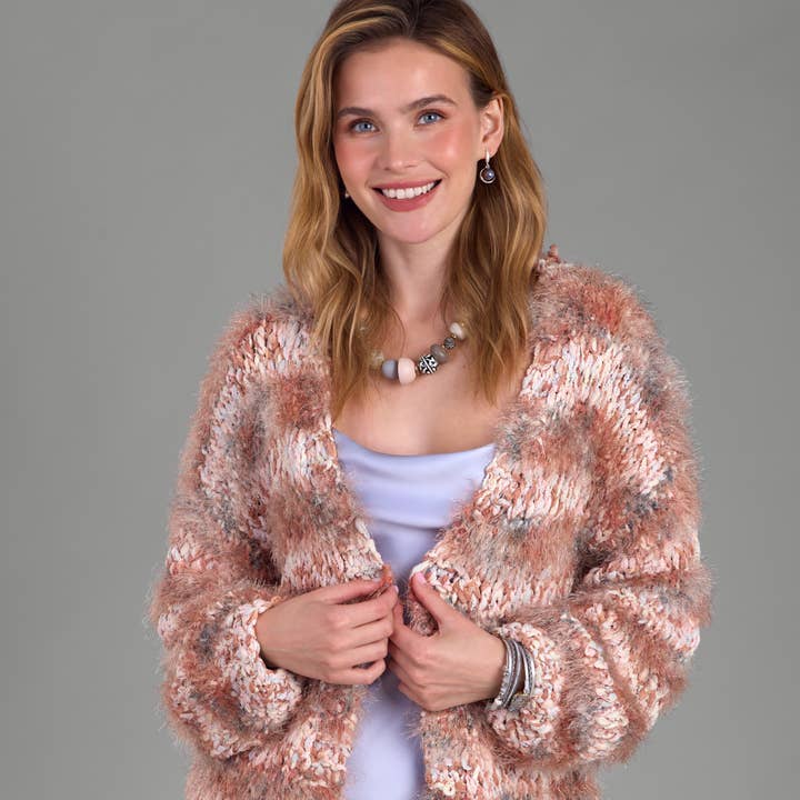 Eyelash Hand Knit Cardigan and other Purchase Wholesale eyelash yarn. Free Returns & Net 60 Terms on Faire trending on Faire.