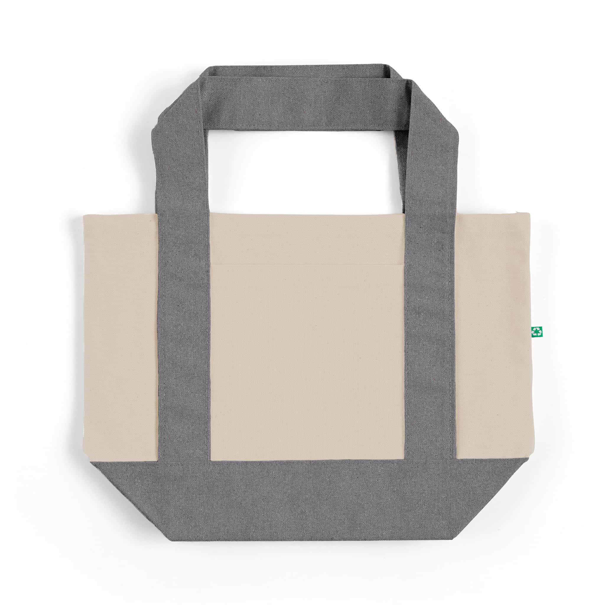 Natural Ash Grey TBF Recycled Mini Iconic Shopping Bag - RC237 for wholesale on Faire5